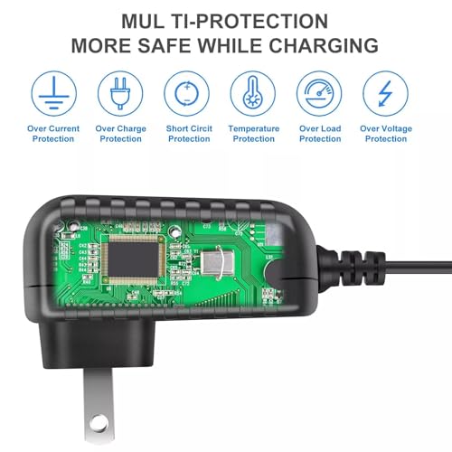 Musstad 9V Charger for Black and Decker LI2000 Model 1 BDCS40G Model 1 GSL35 Model 1 BDCS20C Model 1 and CA Models