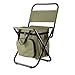 Hbao Chaise De Pêche Réfrigérateur Mobile Garder Au Chaud Froid Chaise De Plage Pliante Portable 1350g Siège Camping 100 Kg Chaises Tabouret Pliant