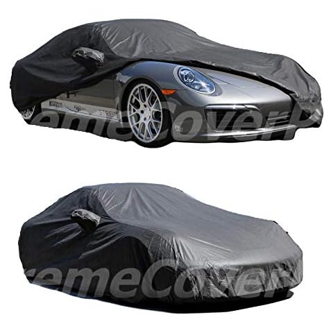Custom FIT Car Cover for 2019 2020 2021 Porsche 911 992 Carrera XTREMECOVERPRO PRO Series Black Cover