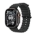 Apple Watch Ultra 3 GPS + Cellular 49mm Premium Running and Multisport Smartwatch with Rugged Black Titanium Case with Black Ocean Band. Advanced Health and Fitness Tracking