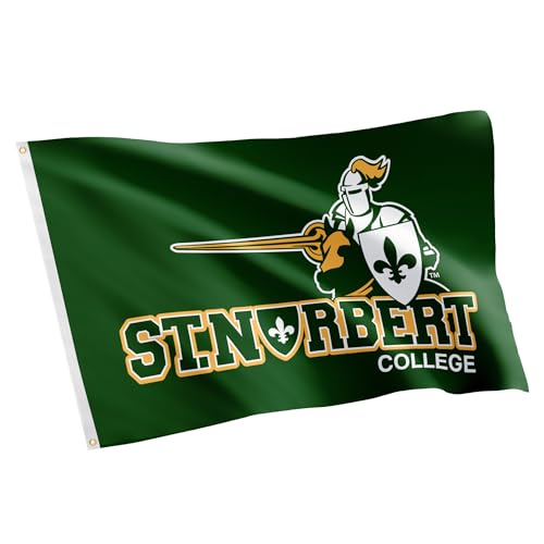 Desert Cactus St. Norbert College Green Knights Flag 3x5 Outdoor (1a)