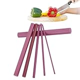 Set di pietre per affilare i coltelli da 6 pezzi, kit per affilare la pietra di rubino Affilacoltelli per affilare i coltelli cilindrici per affilare i coltelli 3000 grane Rubino