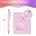 TECKWRAP Air Release Weeding Tool Pin Pen Vinyl Installation Weeding Tool for Vinyl DIY Craft Project (Glitter Pink)