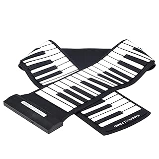 ATRNA Piano Portable, 88 Touches Pliable Roll Up Piano Clavier électronique USB Hand Roll Piano, Clavier MIDI Professionnel - Les Beatles, Paul McCartney, John Lennon, RIngo Starr, George Harrison ATRNA Piano Portable, 88 Touches Pliable Roll Up Piano Clavier électronique USB Hand Roll Piano, Clavier MIDI Professionnel – Image 5
