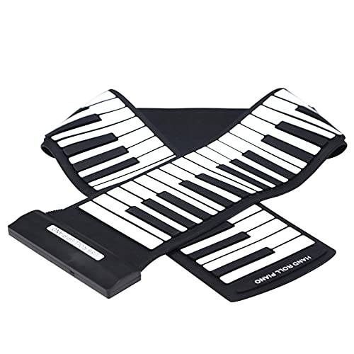 ATRNA Piano Portable, 88 Touches Pliable Roll Up Piano Clavier électronique USB Hand Roll Piano, Clavier MIDI Professionnel - Les Beatles, Paul McCartney, John Lennon, RIngo Starr, George Harrison ATRNA Piano Portable, 88 Touches Pliable Roll Up Piano Clavier électronique USB Hand Roll Piano, Clavier MIDI Professionnel – Image 6