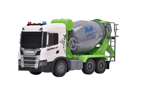 Smart BeBe Official License Scania Kids Cement Truck Toy Friction