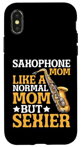 Saxophone Mom Like A Normal Mom But Sexier - X}zP[X iPhone X/XS p