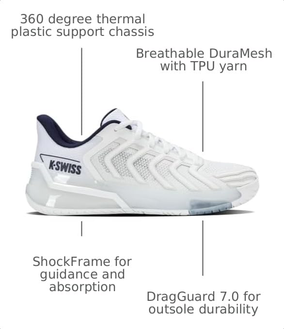 Image of K-Swiss Men's Ultrashot 4 Tennis Shoe