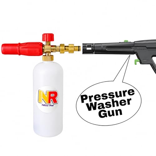 Image of NR Foam Cannon for lifelong Aquawash 1Ltr Snow Lance car washing thick foam sprayer