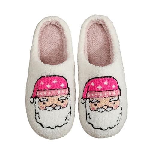Image of Slippers for Women Men Fuzzy Memory Foam Slipper Fluffy Winter Soft Warm Slip On House Shoes