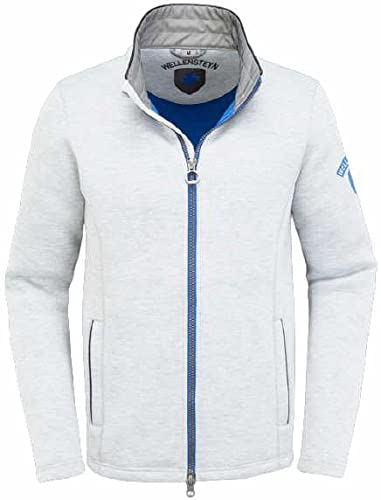 Wellensteyn Herren Sweatjacke Tampa, Winddicht, TAMM996, Lightgreymelange -...