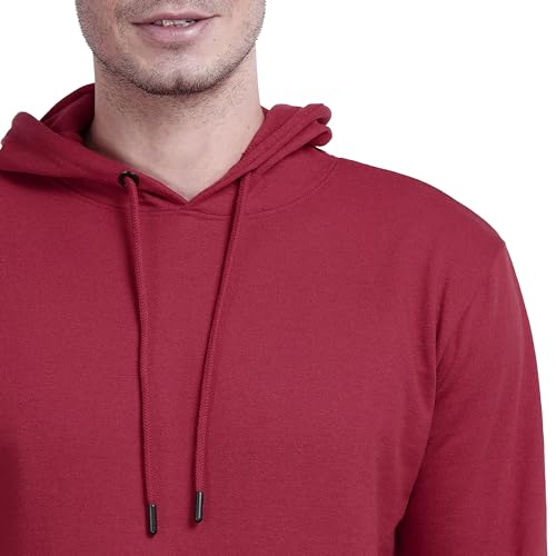 Image of GYRFALCON Solid, Regular Fit, Cotton Fleece Blend, Hooded Sweatshirt Pullovers for Men & Women(Pack of 1)