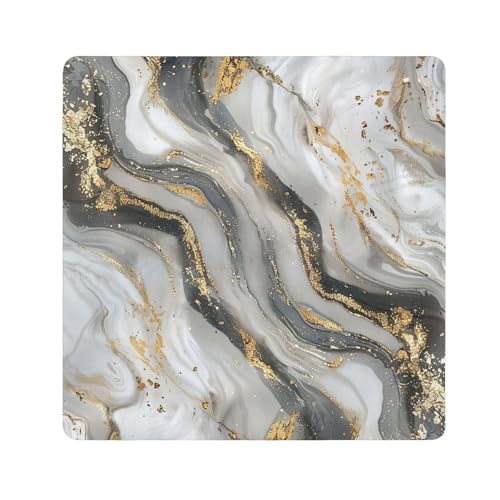 ODAWA Camera Protective Cover Grey and White Marble Self-adhesive Cloth 21.7