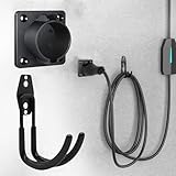 Maizengauto EV Charger Holder Wall Mount J1772 Charging Cable Organizer Heavy Duty & No Cable Cutting Electric Car Plug Nozzle Holster Dock