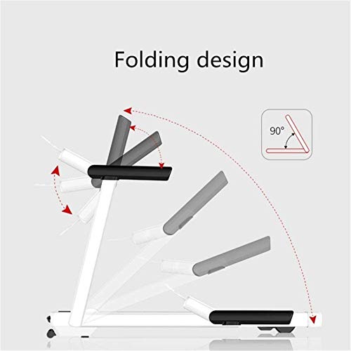 Caminadora eléctrica plegable con soporte para tablet miniatura 7