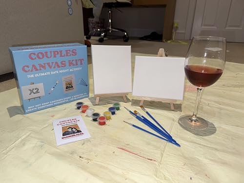 Diabolical DP1414 Couples Canvas Painting Set for Date Night - Image 2