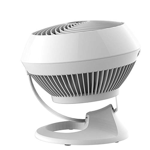 Vornado 560 Medium Air Circulator Floor Fan, 4-Speed, Quiet Fan for Bedroom, Office, Dorm Room, with Chrome Glide Bar Adjustable Tilt, Electric Cooling Fan, White by Vornado - Image 2