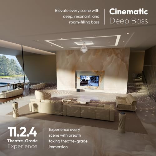 Image of ZEBRONICS Juke Bar 11000 Soundbar, 1610W RMS, 11.2.4 Ch, Dolby Atmos, DTS:X