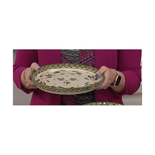 Temptations Ovenware 16Pc Deep Dish Dinnerware Set (Round, Old World