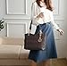 Mia K Collection Shoulder Handbag for Women: Vegan Leather Satchel-Tote Bag, Top-Handle Purse, Ladies Pocketbook by Mia k