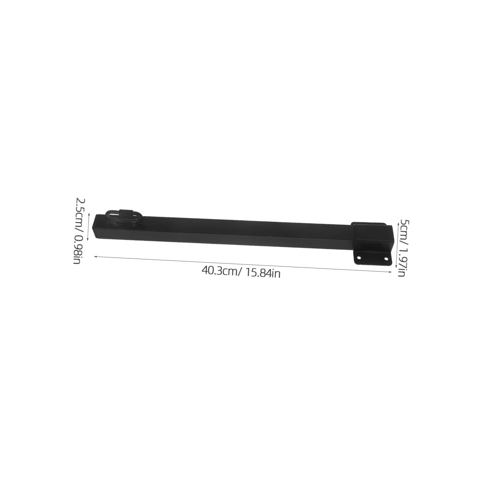 SHINEOFI 4 Pièces Poteaux Métalliques pour Lumières Suspendues Mangeoires à Oiseaux Support Extérieur