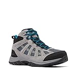 Columbia Men's Redmond III Mid Waterproof Hiking Shoe, Graphite/Black, 11 Wide