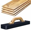 Tapping Block, Flooring Tools - Heavy Big Tapping Block for Vinyl Plank Flooring with Big Wood Handle, No Need Hammer - Knock 1-2 Times to Complete Flooring Installation(15-1/2inch)