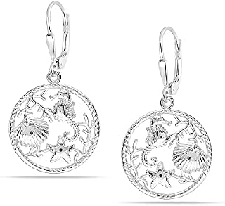 LeCalla Sterling Silver Jewelry Diamond-Cut Tear-Drop Leverback Earrings for Women Girl