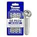10-32 x 1-1/2" Button Head Socket Cap Screws, Allen Socket Drive, Stainless Steel 18-8, Full Thread, Bright Finish, Machine Thread, Quantity 50 By Fastenere