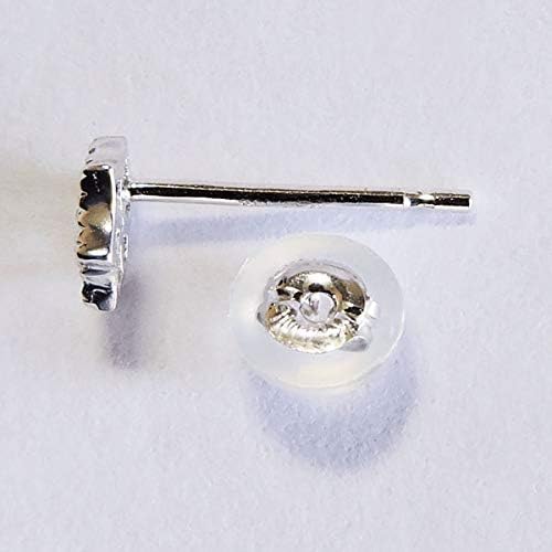 ☆関税込☆真珠の杜 ダイヤモンド K18ホワイトゴールド スタッド プチ 花 雪の結晶型 diamond ダイヤ flower 片耳ピアス メ☆大人気☆