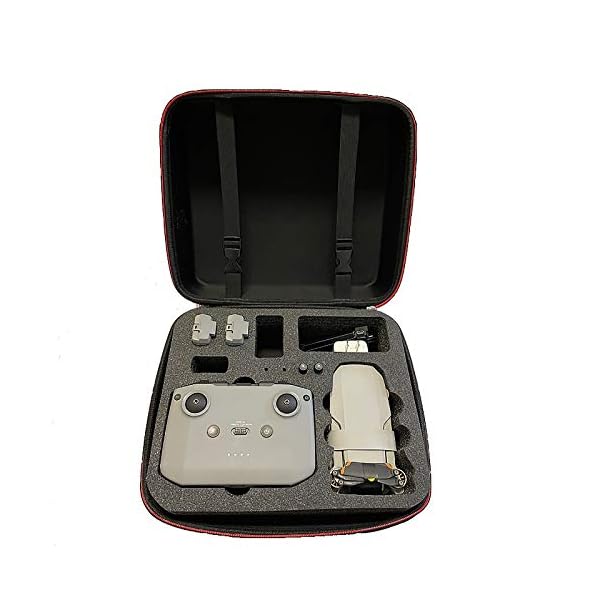 DJFEI Tasche für DJI Mini 2, Tragbare Tragetasche für DJI Mavic Mini 2 Drohne und Fernbedienung Zubehör, Tragbare PU… – Bild 4