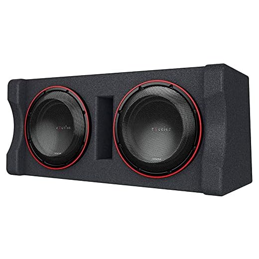 Kenwood P-XW1221DHP Dual 12" High Performance 2-Ohm Subwoofer Enclosure