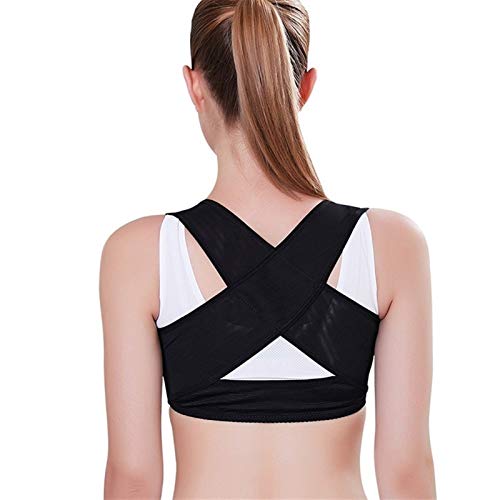 Correcteur Dos Épaule XXL Ceinture Sangle Réglable Lisseur Posture pour Homme et Femme