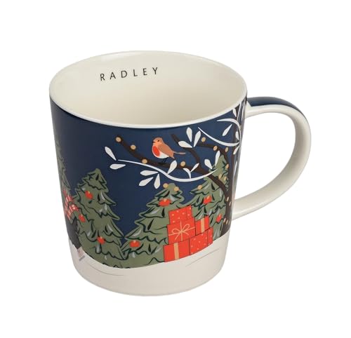 Image of RADLEY an Ice Day Ceramic Mug in Dark Teal