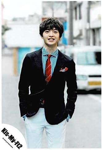 Amazon 玉森裕太 Kis My Ft2 キスマイ 公式生写真 I Scream 衣装黒 青 白 歯見せ アイドル 芸能人グッズ 通販