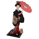 Alipis Muñeca Kimono Japonesa Decorativa para Fiestas y Hogar Obsequio Cultural