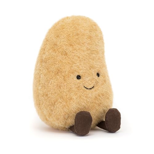 Jellycat Amuseables Potato Stuffed Toy, 7.5 inches - Vegetable Plush - Fun Gift Idea