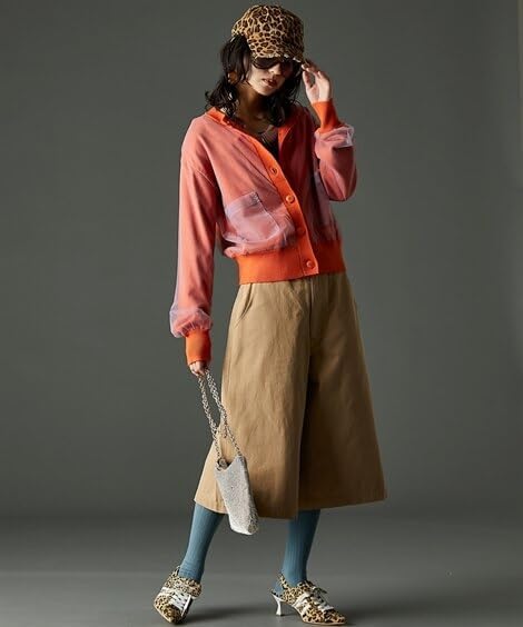 THE TOE】 Parasol mohair cardigan pink THE TOE】Parasol mohair