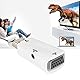 Garsent HDMI zu VGA Adapter 1080P HDMI Buchse zu VGA Buchse Konverter Adapter mit 3.5mm Audio Ausgangskabel(Weiß)