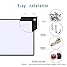 zalati Projector Screen Portable Indoor/Outdoor Movie Theater screen 16/9 polyester white soft screen For outdoor camping Collapsible High Contrast Hanging Hole Grommets - 60inch zalati Projector Screen Portable Indoor/Outdoor Movie Theater screen 16/9 polyester white soft screen For outdoor camping Collapsible High Contrast Hanging Hole Grommets - 60inch