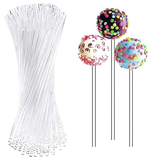 Buy HODANG 50 Pieces 6Inch Acrylic Lollipop Sticks Cake Topper Sticks