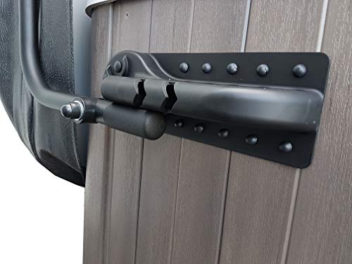 Smart Spa Supply Cover Lift Side Mount Hot Tub Lift- Black #TOP4