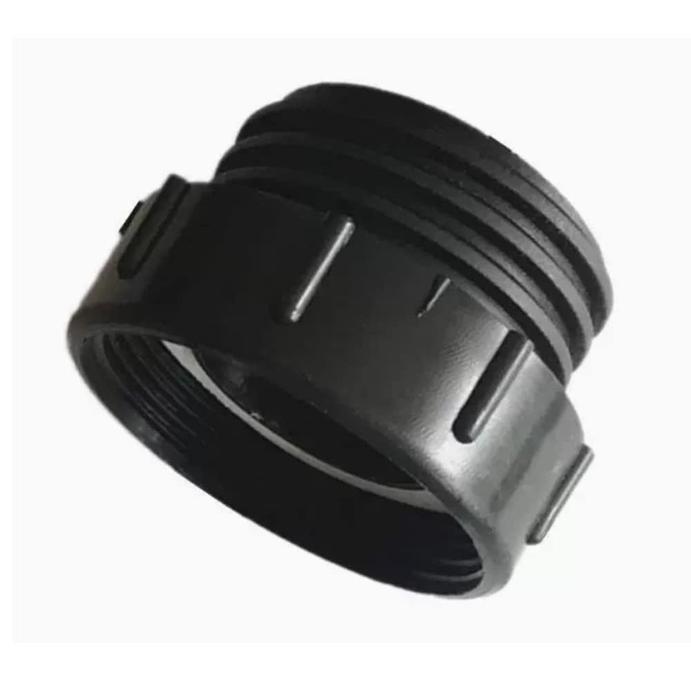 TOOLSTARWater Tank Tote Fittings, IBC Tote Tank Adapter 2" Transfer Adapter to Garden Hose Fitting Connector (62mm NPT Converter to S60x6)