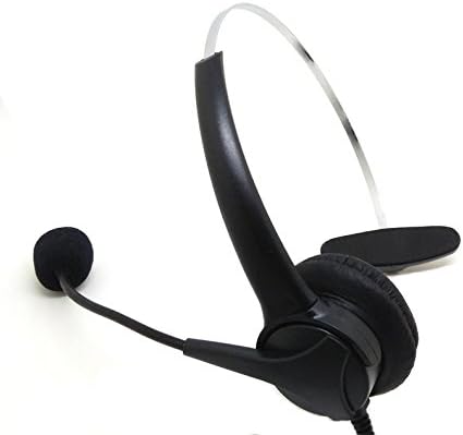 CQtransceiver Call Center Phone Systems Mono Headset RJ9 Plug for NEC DT310 DT330 DT700 DT730 DT750 IP Phones