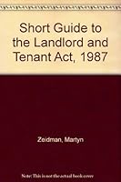 Short Guide to the Landlord and Tenant Act, 1987 1870800052 Book Cover