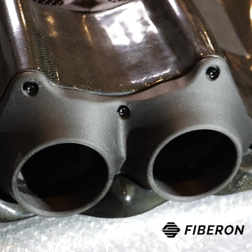 Image of Polymaker Fiberon PPS-CF10 Filament Black 1.75mm 3kg, Extreme Heat Resistance - Fiberon Carbon Fiber Reinforced PPS 3D Printing Filament Ideal for Molding