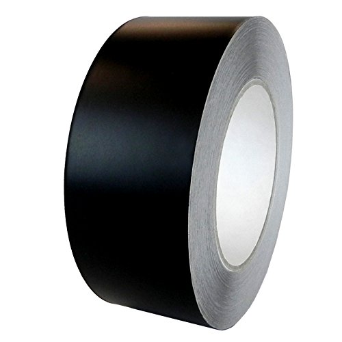 Image of ALLTADESPOT Gaffers tape heavy duty dark tape Real Premium Grade, BLACK 2 Inch X 60 YD PACKAGE OF 2 ROLLS
