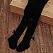 VIKITA Girls tights Cotton Leggings in Spring fall winter black bow Socks for girls 4T, F5011