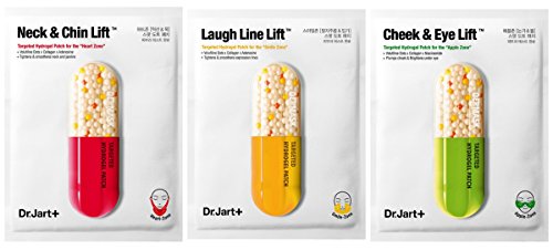 Dr.Jart+ Dermask Neck&Chin+laugh Line+Cheek&Eye Lift (3 Pack)
