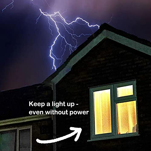 Lampe LED à double usage avec batterie de secours rechargeable 1500mAh